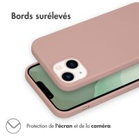 imoshion Coque Couleur iPhone 14 Plus - Dusty Pink