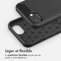 imoshion Coque Brushed Apple iPhone 16e - Noir