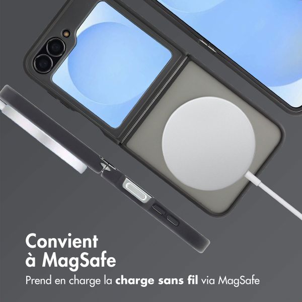 imoshion Coque Color Guard avec MagSafe Samsung Galaxy Z Flip 7 FE - Noir