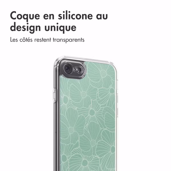 imoshion Coque Design Apple iPhone SE (2022 / 2020) / 8 / 7 - Botanica