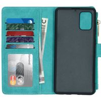 Porte-monnaie de luxe Samsung Galaxy A71 - Turquoise