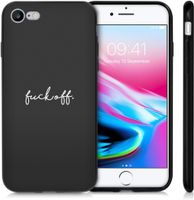 imoshion Coque Design iPhone SE (2022 / 2020) / 8 / 7 - Fuck Off - Noir