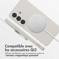 imoshion Coque Couleur avec MagSafe Samsung Galaxy S26 Plus - Beige