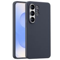 Accezz Coque Liquid Silicone Samsung Galaxy S26 Ultra - Bleu foncé