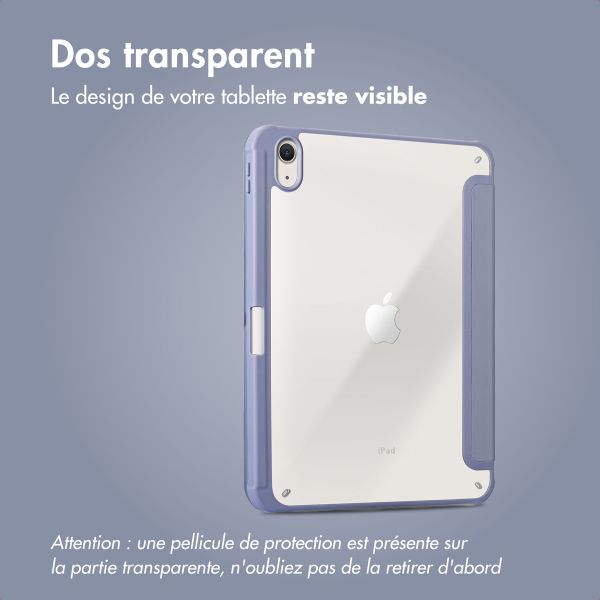 imoshion Coque tablette Origami iPad 10 (2022) 10.9 pouces - Lavender