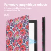 imoshion Design Slim Hard Case Sleepcover Tolino Page 2 - Flower Watercolor