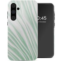 Selencia Coque arrière Vivid Tough Samsung Galaxy A55 - Marble Grayed Jade