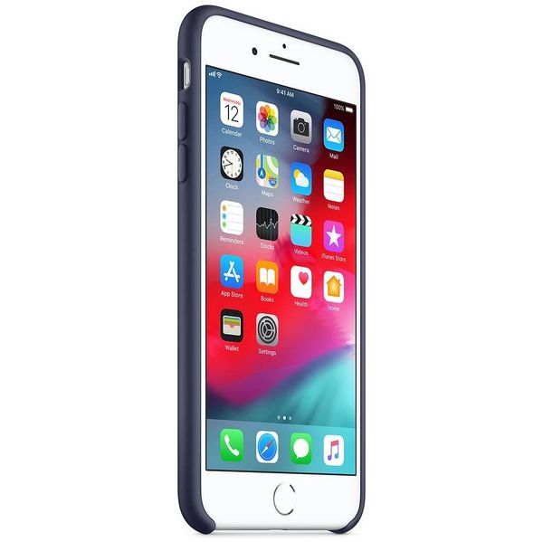 Apple Coque en silicone Apple iPhone 8 Plus / 7 Plus - Midnight Blue