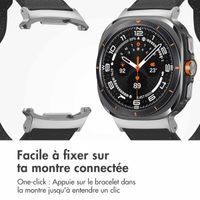 imoshion Bracelet en cuir Samsung Galaxy Watch Ultra - Noir