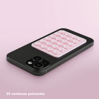 Selencia Pack de 2 Supports de téléphone à ventouse - Rose clair