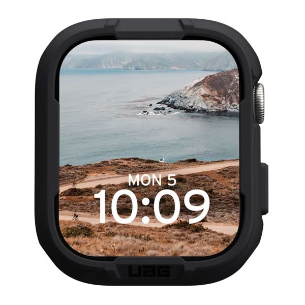 UAG Scout | Coque bumper Apple Watch Series 7 / 8 / 9 (45 mm) - Noir
