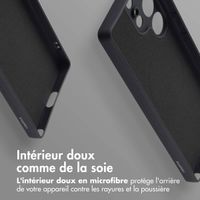 imoshion Coque Couleur avec MagSafe Samsung Galaxy S25 Ultra - Noir