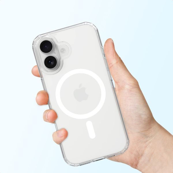 Accezz Coque arrière Xtreme Impact avec MagSafe Apple iPhone 16 - Transparent