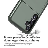 imoshion Coque arrière avec porte-cartes Samsung Galaxy S24 Plus - Vert foncé