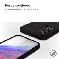 imoshion Coque arrière EasyGrip Samsung Galaxy A54 (5G) - Noir