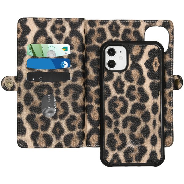 imoshion Étui 2-en-1 à rabat iPhone 11 - Brown Leopard