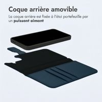 imoshion Étui portefeuille luxe 2-en-1 amovible Samsung Galaxy A57 (5G) - Bleu