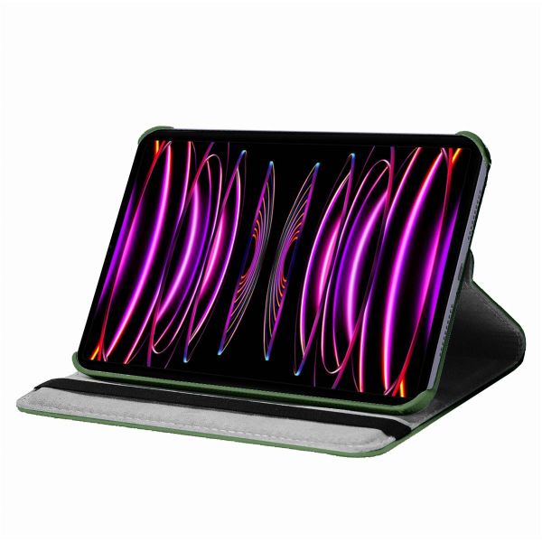 imoshion Coque tablette rotatif à 360° iPad Pro 12.9 (2022) / Pro 12.9 (2021) - Vert