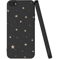 imoshion Coque Design Apple iPhone 5 / 5s / SE - Etoiles / Noir