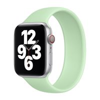 Apple 4 Pack Apple Bracelet Boucle unique en Silicone Apple Watch| 44/45/46/49 mm - Taille 12 - White / Canary Yellow / Storm Blue / Pistachio