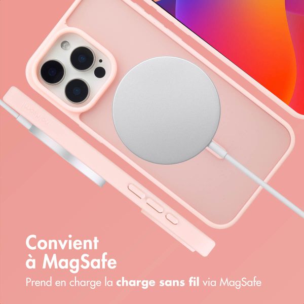 imoshion Coque Color Guard avec MagSafe iPhone 15 Pro Max - Rose clair