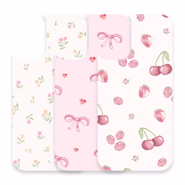 Holdit Pack d'impression Apple iPhone 16 - Pink Breeze