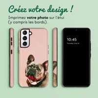Concevez votre propre coque Tough Samsung Galaxy S21 - Blanc