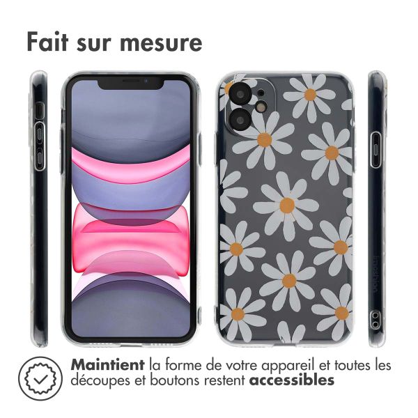 imoshion Coque Design Apple iPhone 11 - Daisy Flower