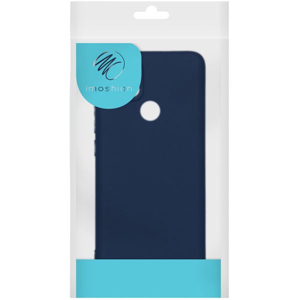 imoshion Coque Couleur Oppo A15 - Bleu foncé