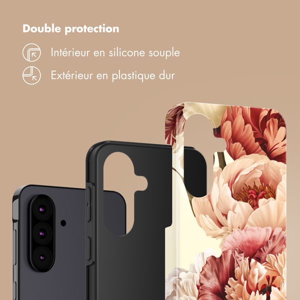 Selencia Coque arrière Vivid Samsung Galaxy A37 (5G) - Vintage Peony