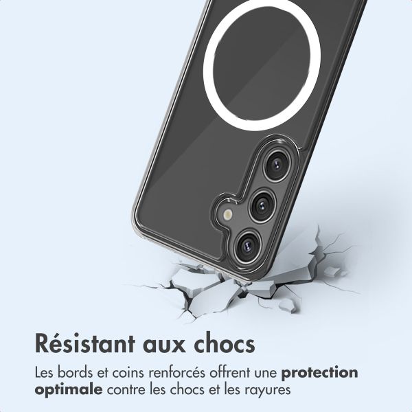 imoshion Coque arrière de protection avec MagSafe Samsung Galaxy S24 FE - Transparent