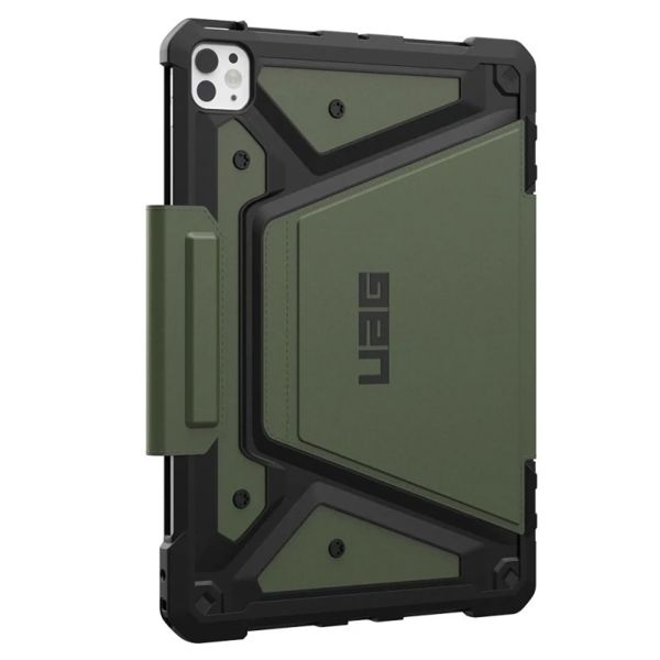 UAG Étui de tablette portefeuille Metropolis SE iPad Pro 13 (2024) M4 - Olive