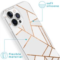 imoshion Coque Design iPhone 13 Pro - White Graphic