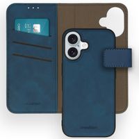 imoshion Etui de télephone luxe 2-en-1 amovible Apple iPhone 16 - Bleu