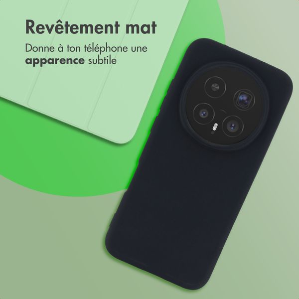 imoshion Coque Couleur Honor Magic8 Pro - Noir