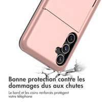 imoshion Coque arrière avec porte-cartes Samsung Galaxy S23 FE - Rose Doré