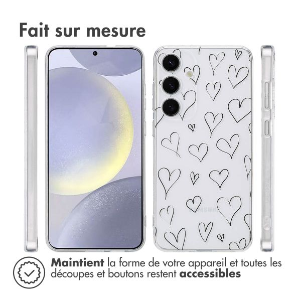 imoshion Coque Design Samsung Galaxy S25 Plus - Hearts