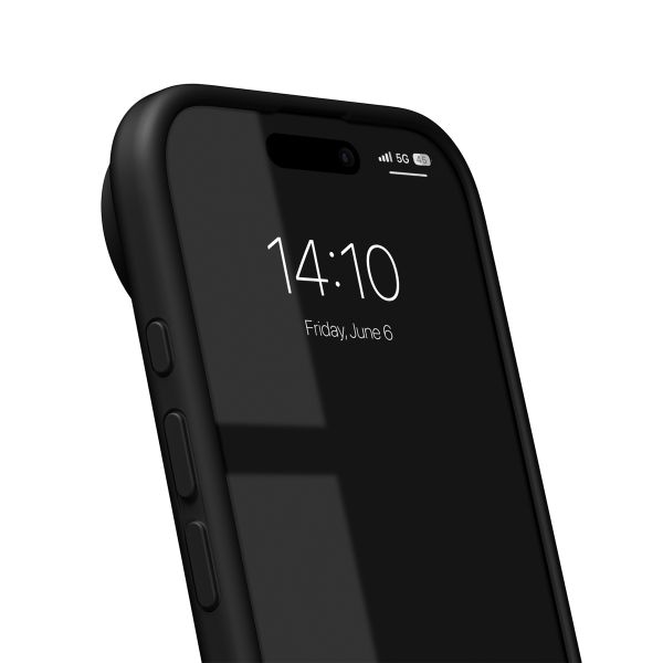 iDeal of Sweden Coque en silicone avec MagSafe Apple iPhone Air - Black