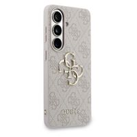 Guess Coque 4G Metal Logo Backcover Samsung Galaxy S26 Plus - Rose