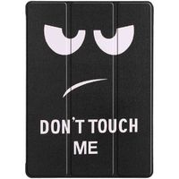 imoshion Coque tablette Design Trifold Apple iPad Pro 12.9 (2017) / Pro 12.9 (2015) - Don't touch