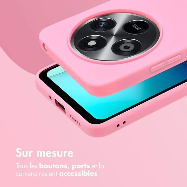imoshion Coque Couleur Xiaomi Redmi 14C - Bubblegum Pink