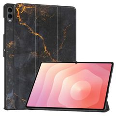 imoshion Coque tablette Design Trifold Samsung Galaxy Tab S11 Ultra - Black Marble