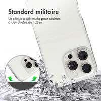 Accezz Coque Xtreme Impact Apple iPhone 16 Pro - Transparent