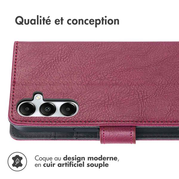 imoshion Étui de télephone portefeuille Samsung Galaxy A56 - Bordeaux