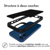 imoshion Coque Rugged Hybrid Carbon Apple iPhone 12 Mini - Noir