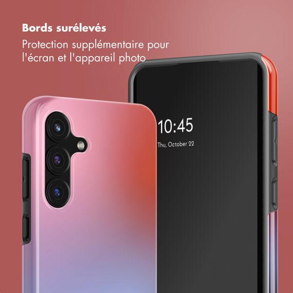 Selencia Coque arrière Vivid Samsung Galaxy S25 FE - Gradient Soft Blush