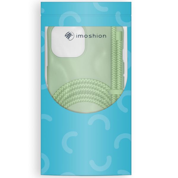 imoshion Coque de couleur avec cordon amovible Samsung Galaxy S21 FE - Vert