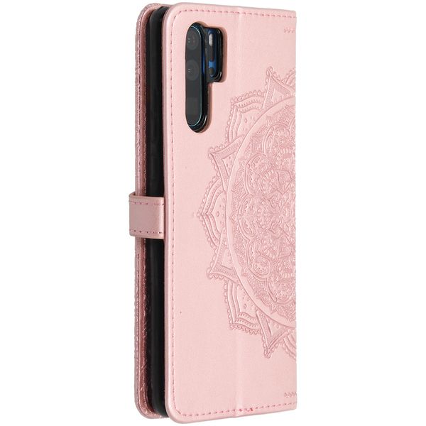 Etui de téléphone portefeuille Huawei P30 Pro - Rose