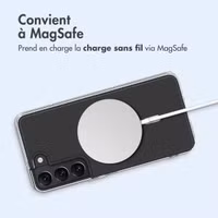 imoshion Coque arrière de protection avec MagSafe Samsung Galaxy S22 - Transparent