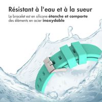 imoshion Bracelet en silicone souple - Connexion universelle 22 mm - Vert menthe